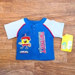 New! ( Tags Fell Off) Nickelodeon SpongeBob shirt size 12m